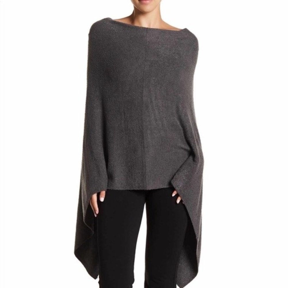 Barefoot Dreams Bamboo Chic Lite Ruana Wrap Top OS